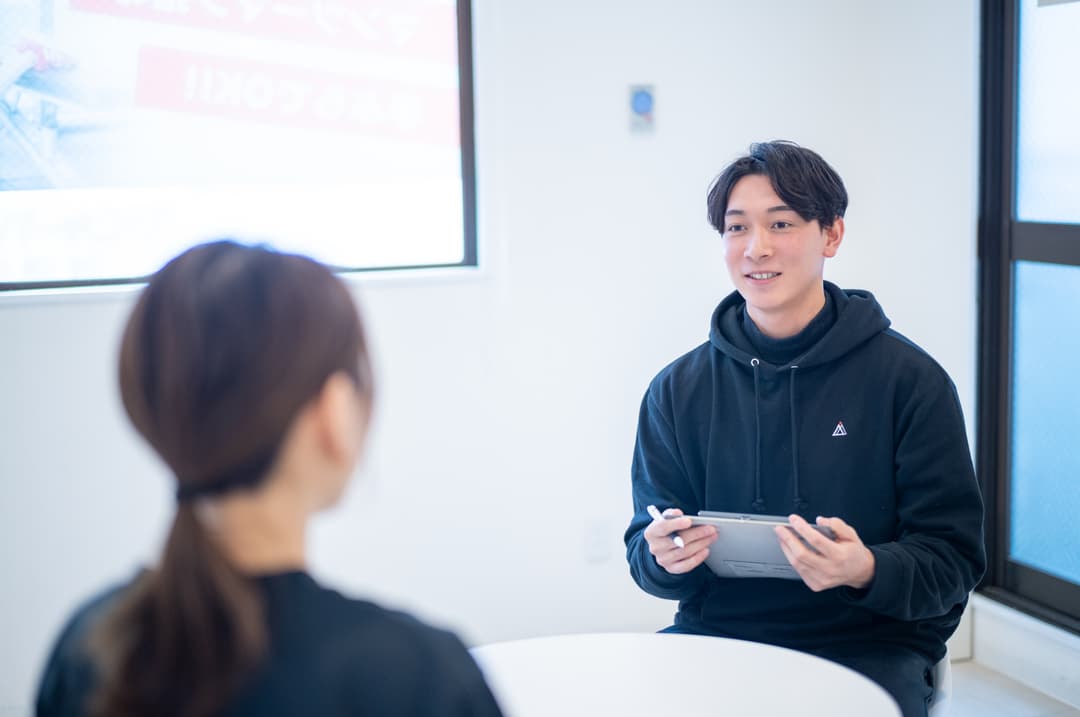 稲毛店のトレーニング風景