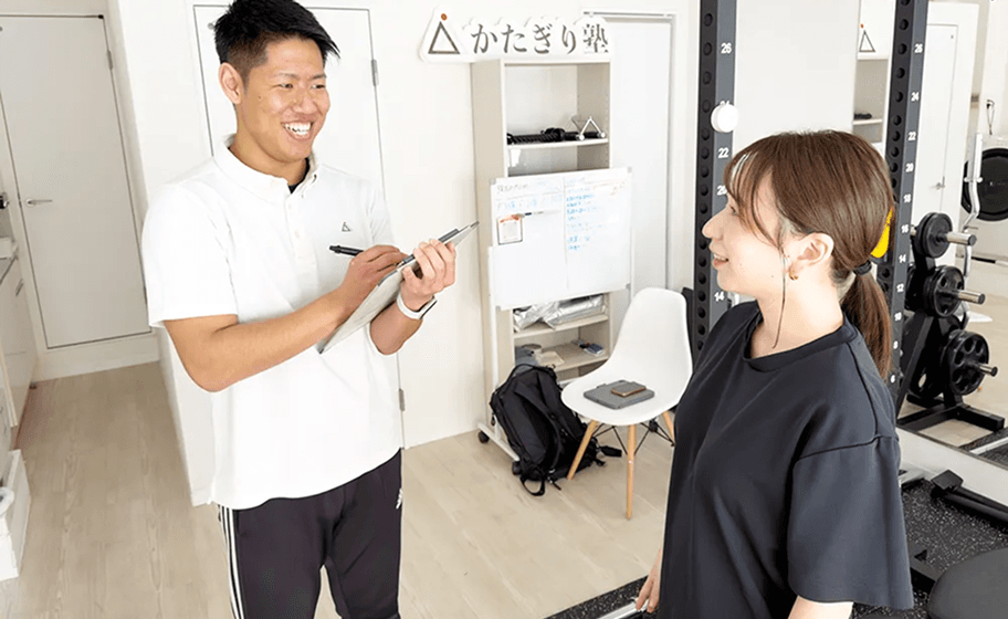 木場店のトレーニング風景