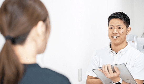 カウンセリングの様子