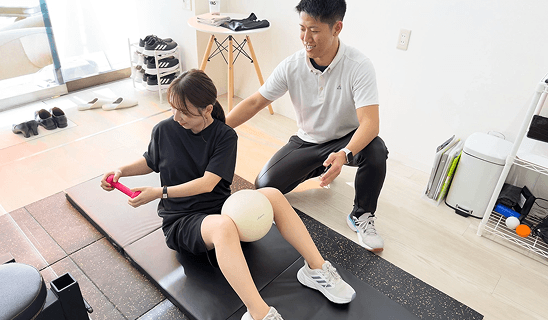 体験トレーニングの様子