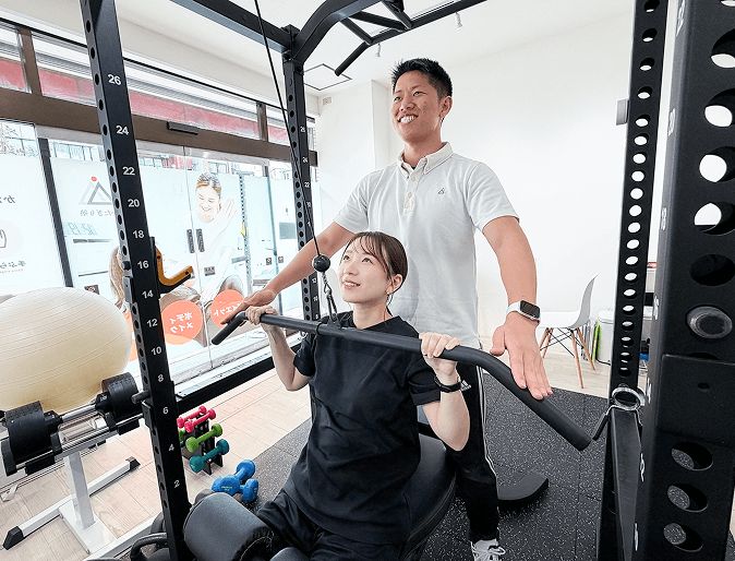 木場店のトレーニング