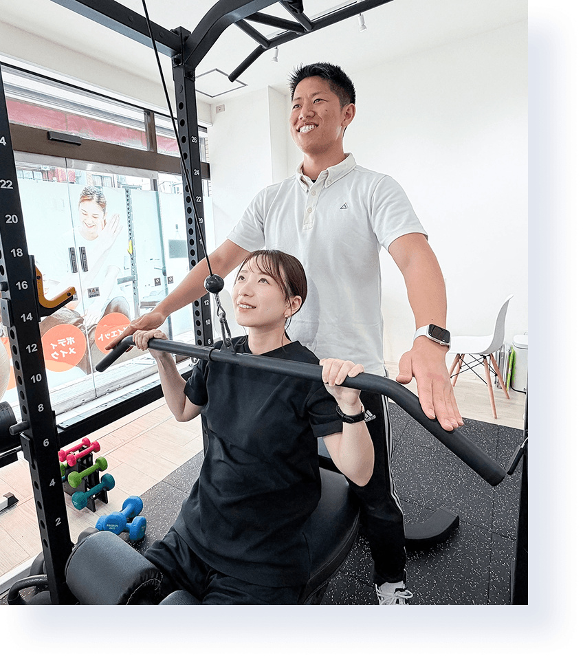 木場店のトレーニング