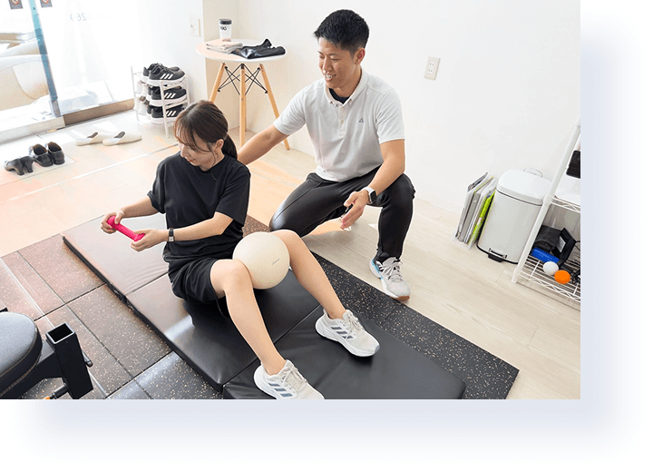 木場店のトレーニング風景