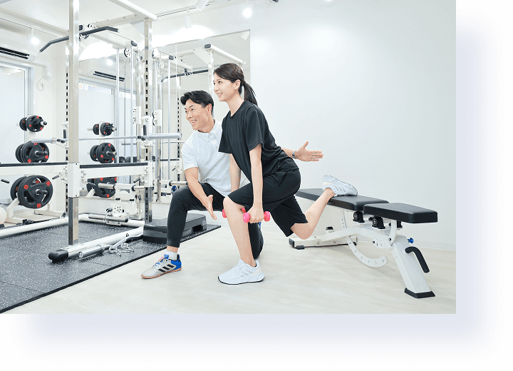 橋本店のトレーニング風景