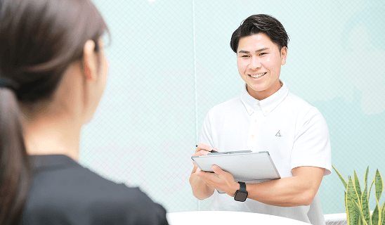 カウンセリングの様子