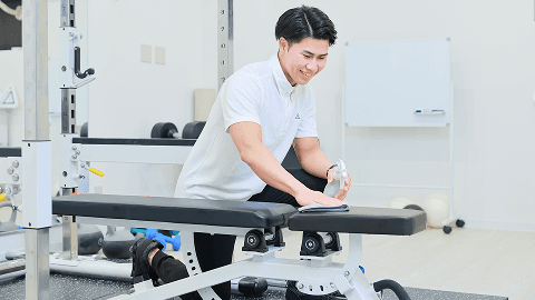 本山店のトレーニング風景
