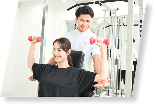 専門資格を持つトレーナーによる正しい指導