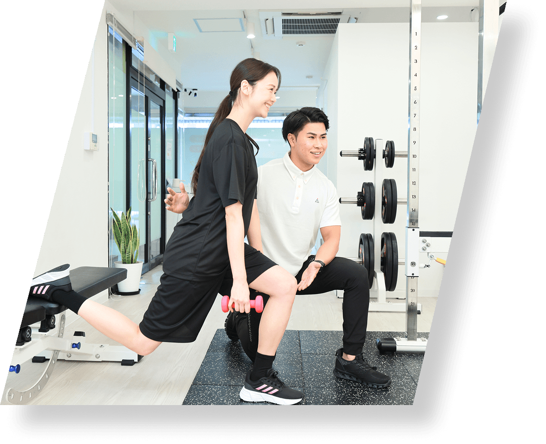 完全個室のマンツーマンで周りを気にせず集中できる