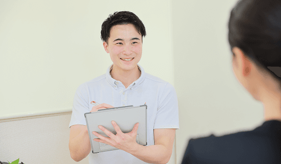 カウンセリングの様子