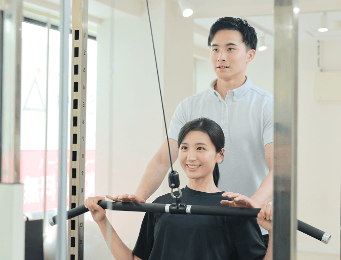 西船橋店のトレーニング