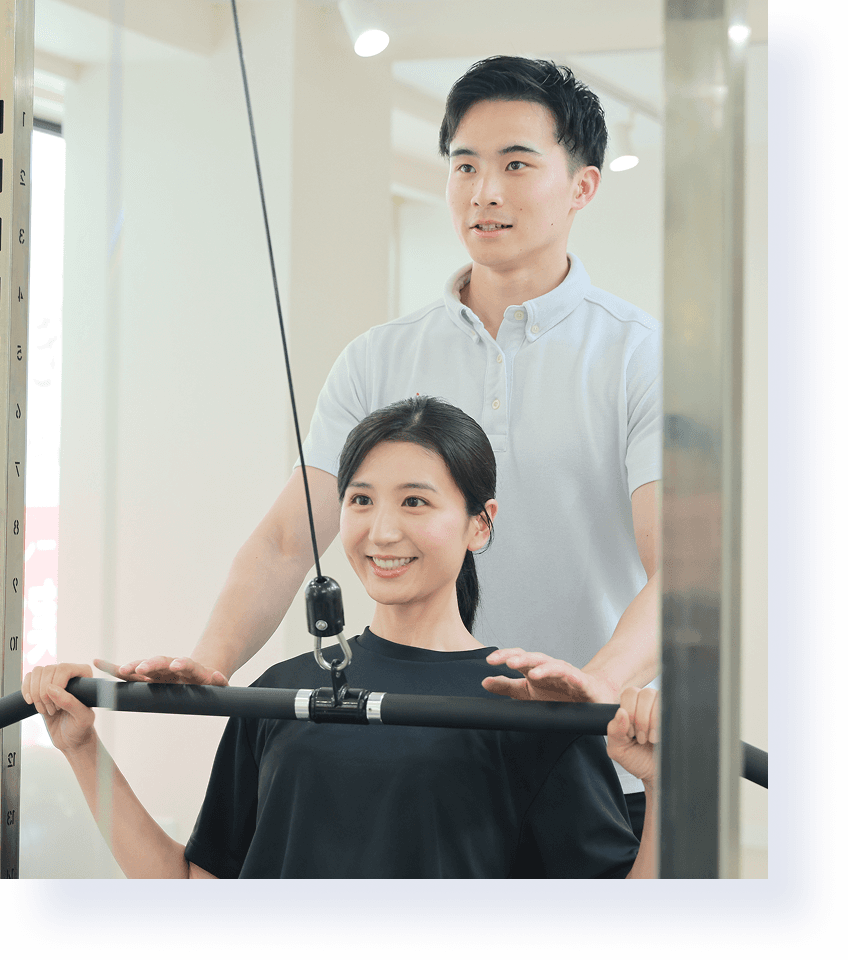 西船橋店のトレーニング