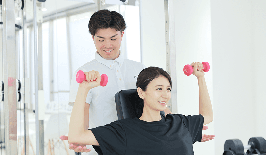 体験トレーニングの様子