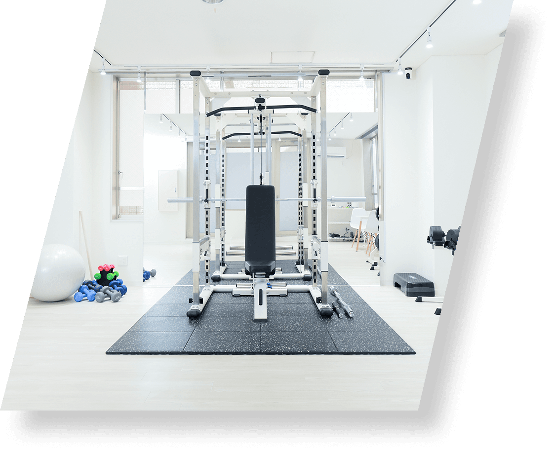 広い空間を活かして、動ける