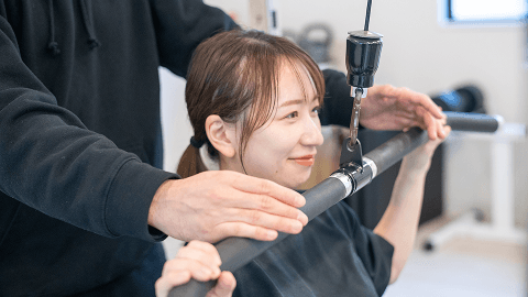 東武練馬店のトレーニング風景