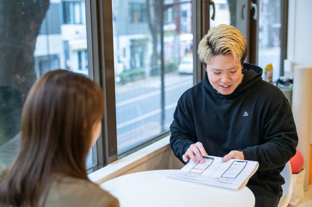 カウンセリングの様子