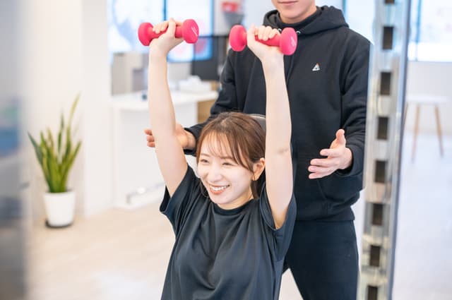 体験トレーニングの様子