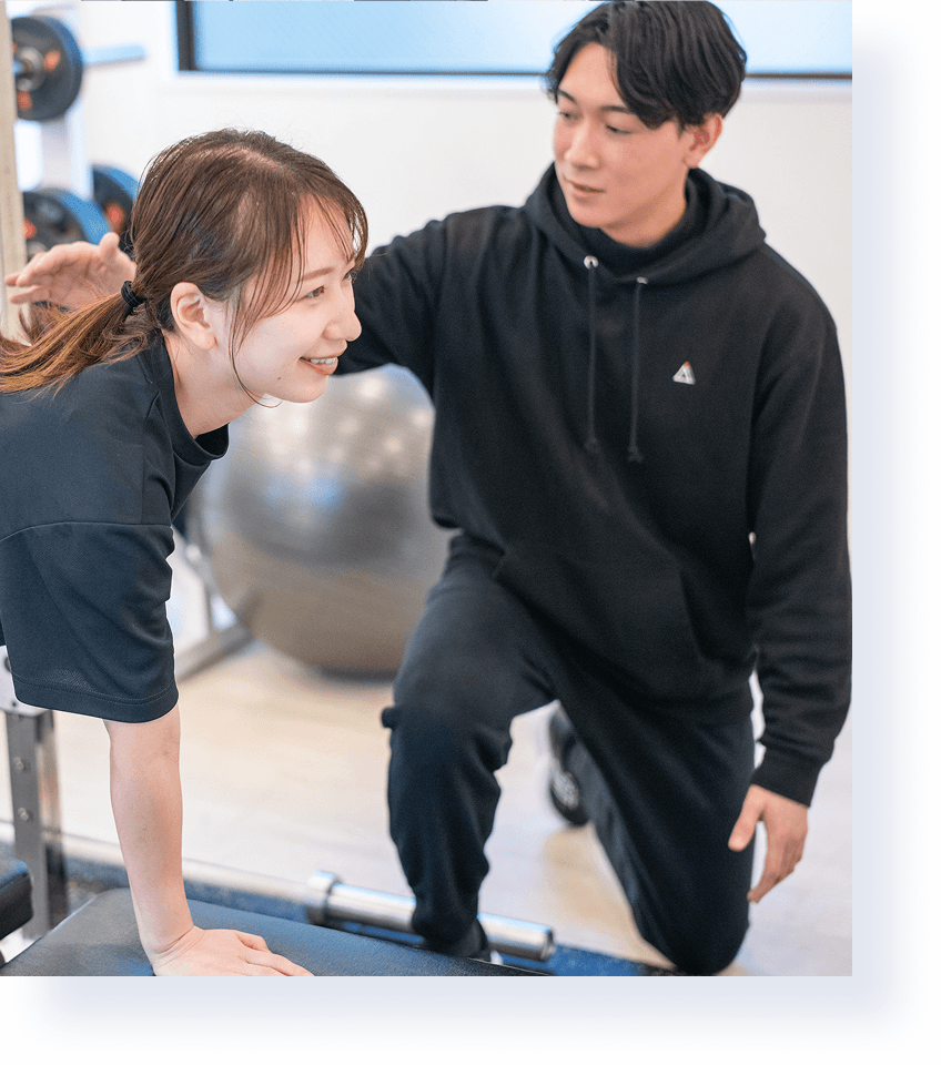 稲毛店のトレーニング