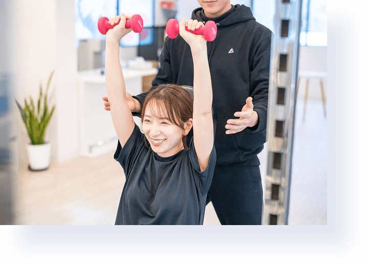 稲毛店のトレーニング風景