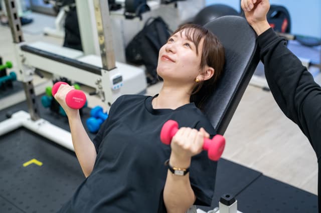 体験トレーニングの様子