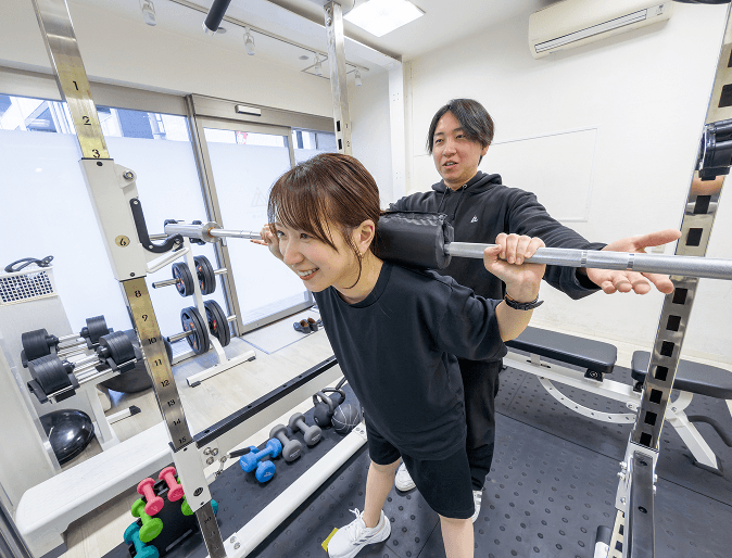 高円寺店のトレーニング