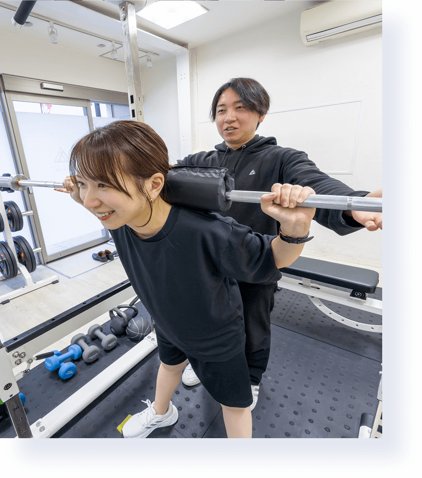 高円寺店のトレーニング