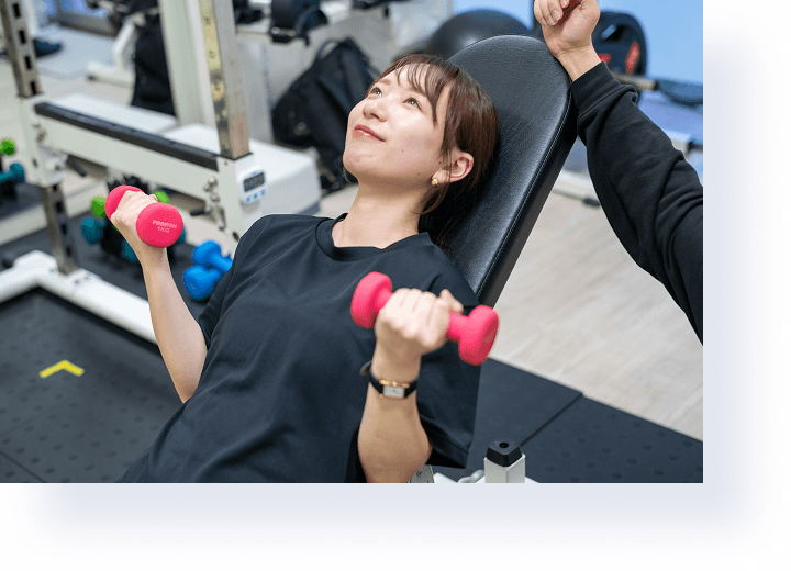 高円寺店のトレーニング風景