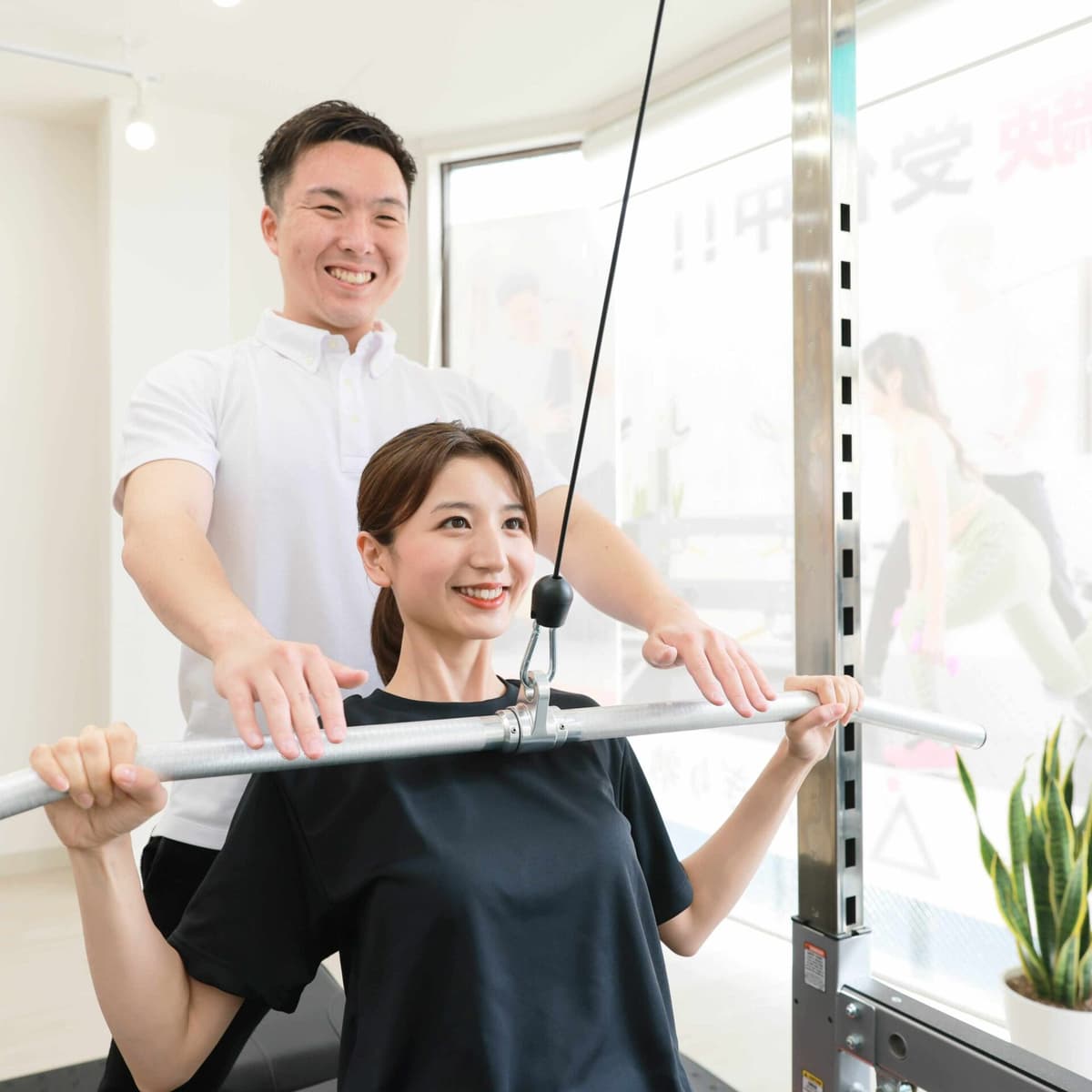 Point1 完全個室だから人目を気にせずトレーニングできる