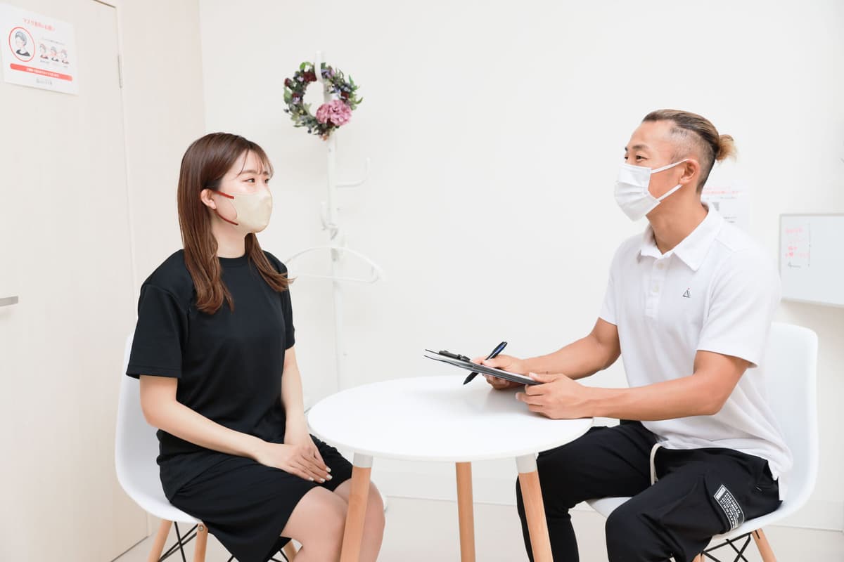 Point1 無理のない食事管理、栄養指導!