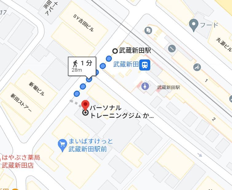 Point1 武蔵新田駅 徒歩1分で手ぶらだから続けられるおすすめのパーソナルジム!!