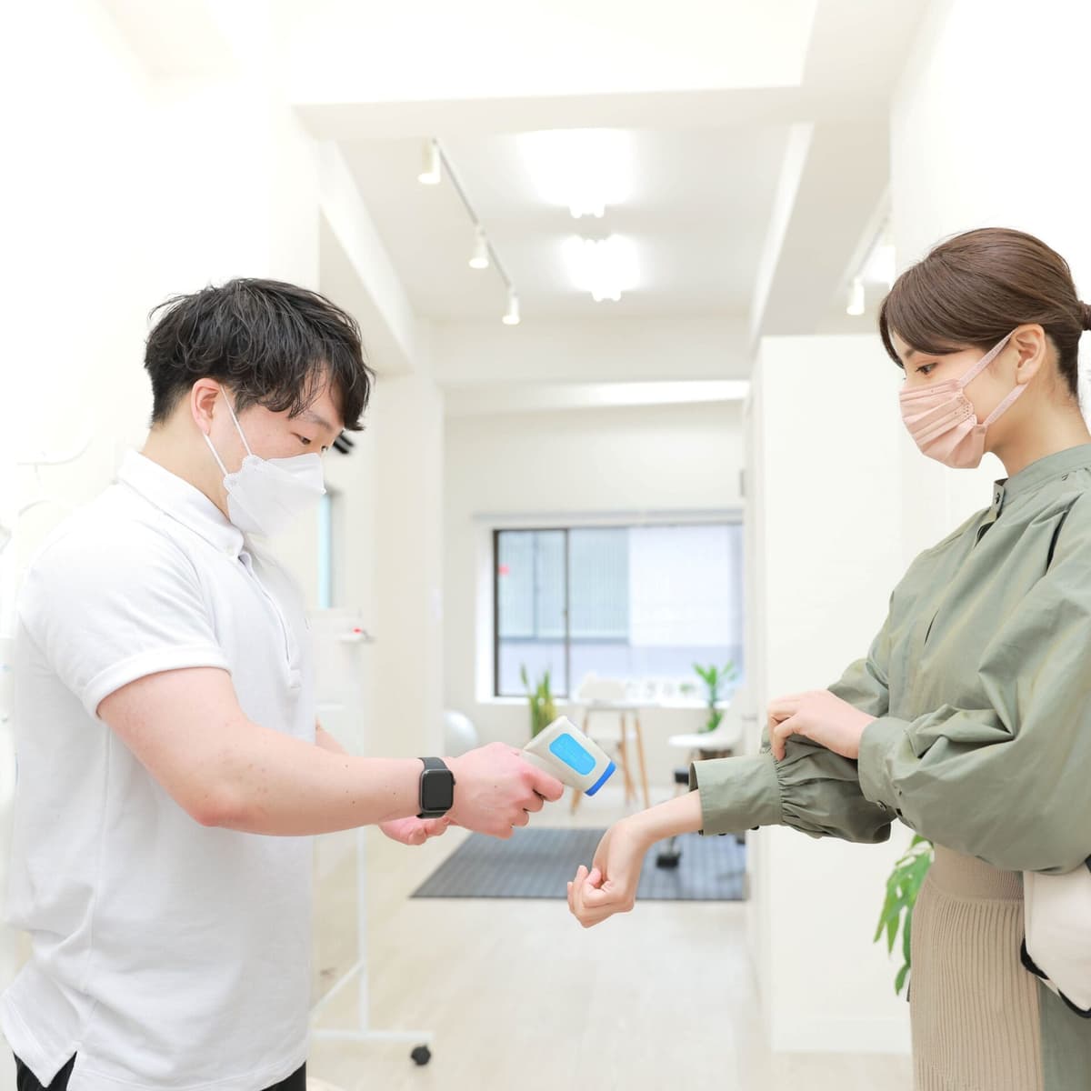 Point3 万全のコロナウイルス対策を実施