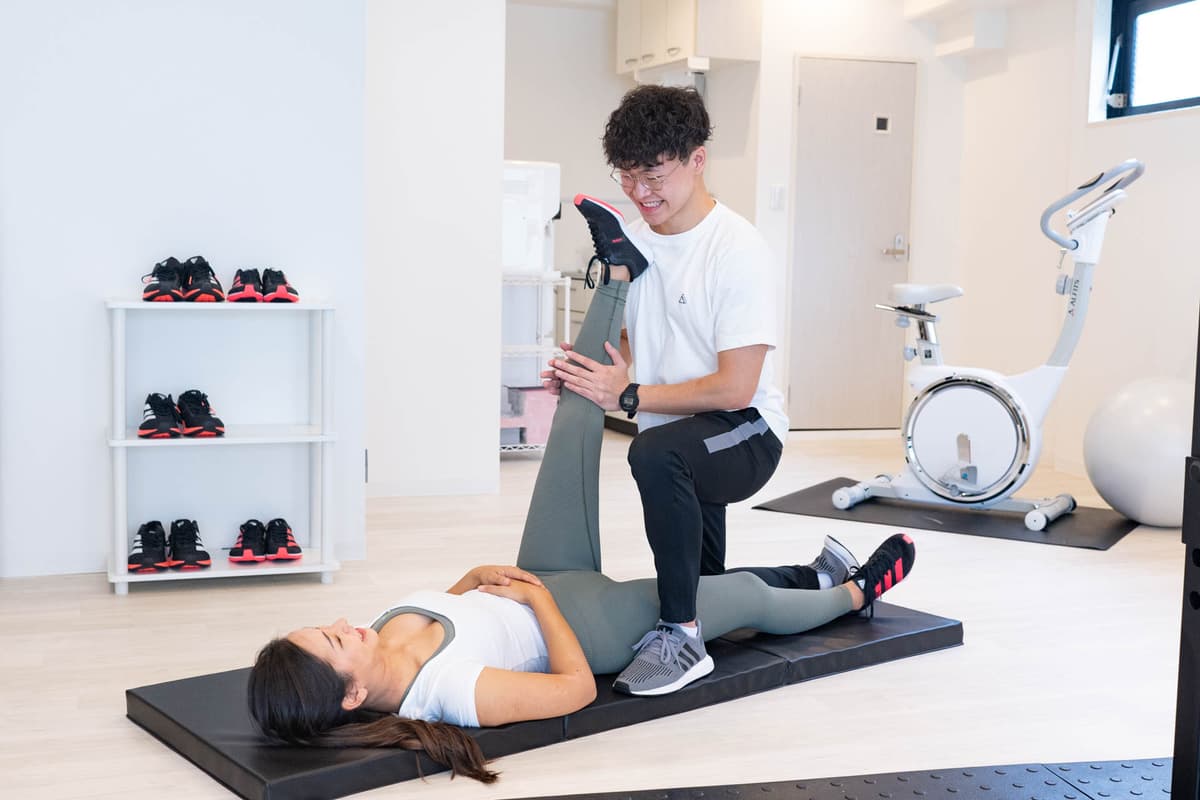 Point3 【女性に優しいプライベート空間】
 安心してトレーニングできる!