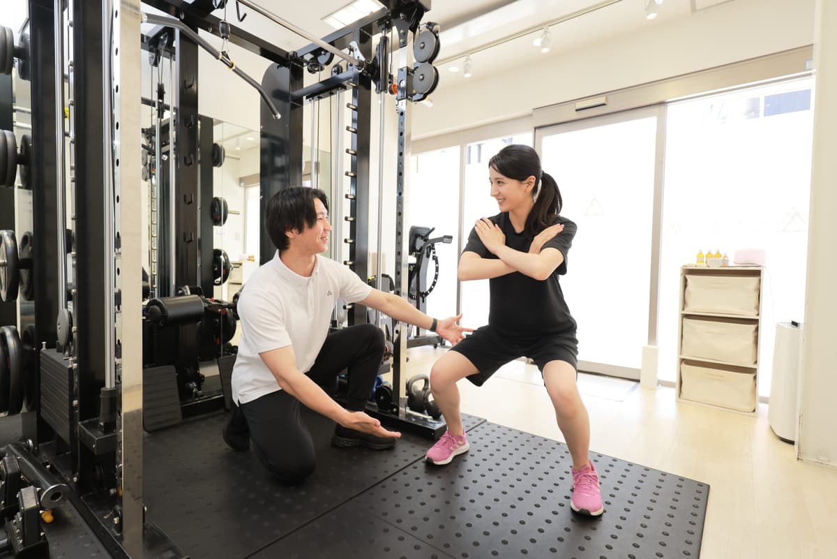 Point1 完全個室!1回60分で効率よくトレーニング!