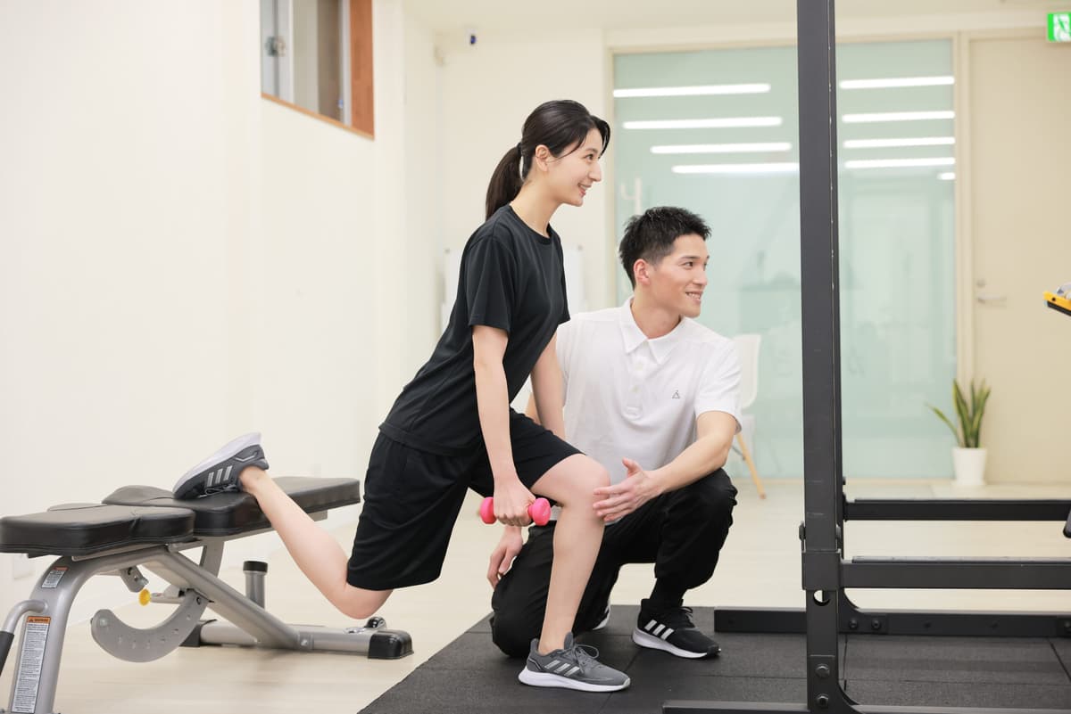 Point2 無料で体験パーソナルトレーニングを受けることができるから初めてでも安心!!