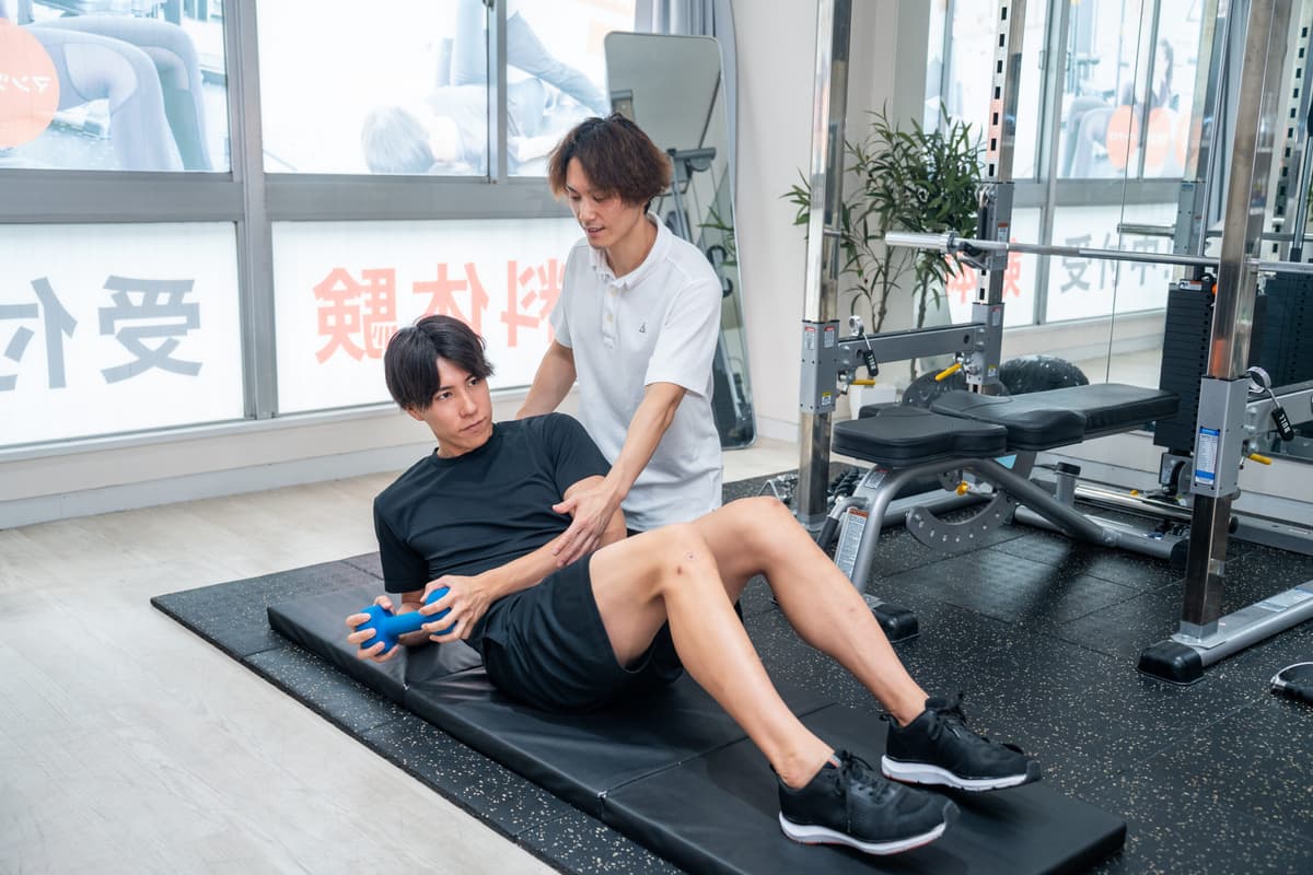 Point4 専属トレーナーによる指導