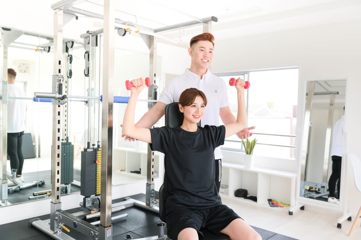 Point1 無料で体験トレーニングができる!