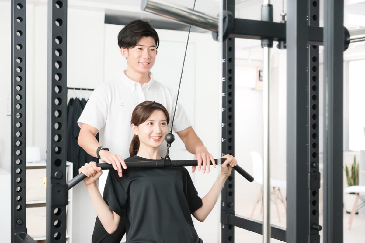 Point3 専属トレーナーによる高品質な指導がうけられる!