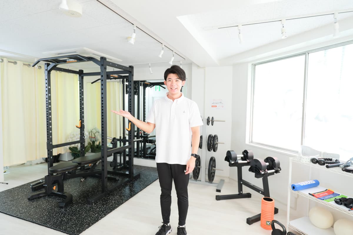 Point1 完全個室で質の高いトレーニングが受けられる!!