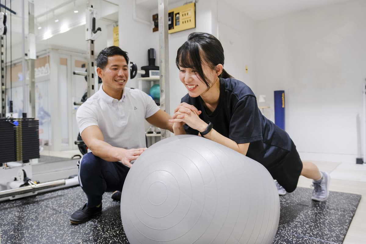 Point3 安心と信頼のトレーナー体制