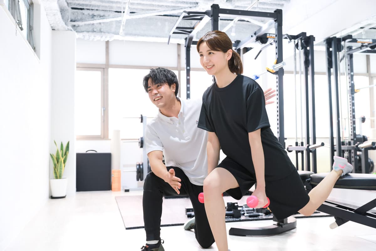 Point3 マンツーマンで質の高いトレーニングが受けられる!