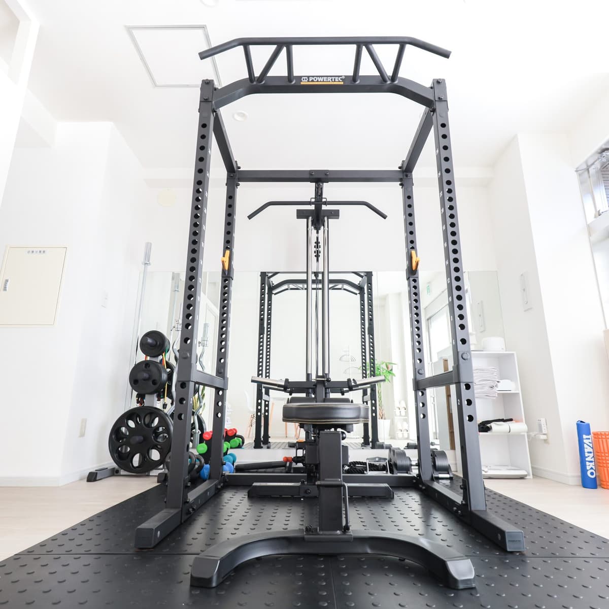 Point1 完全個室の空間で安心してトレーニングできる!