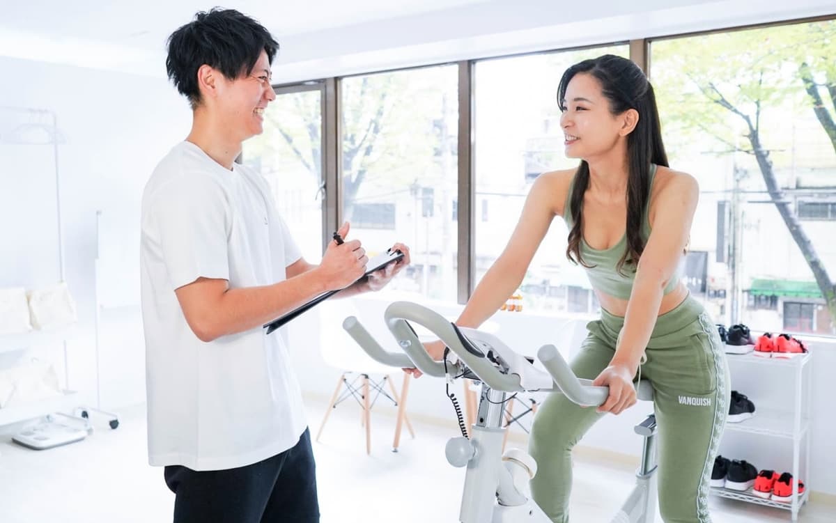 Point1 完全個室で人目を気にせずトレーニング!