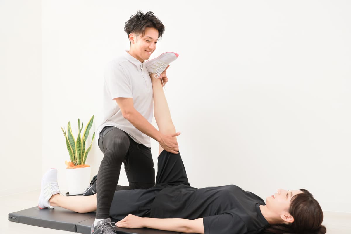 Point1 姿勢・柔軟・動きも変わるマンツーマン指導