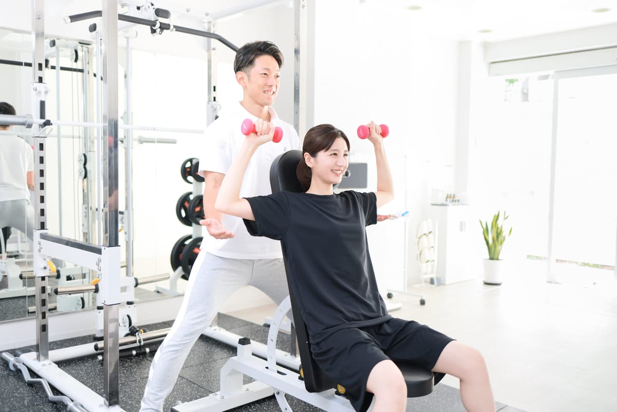 Point4 完全個室の空間で安心してトレーニングできる!