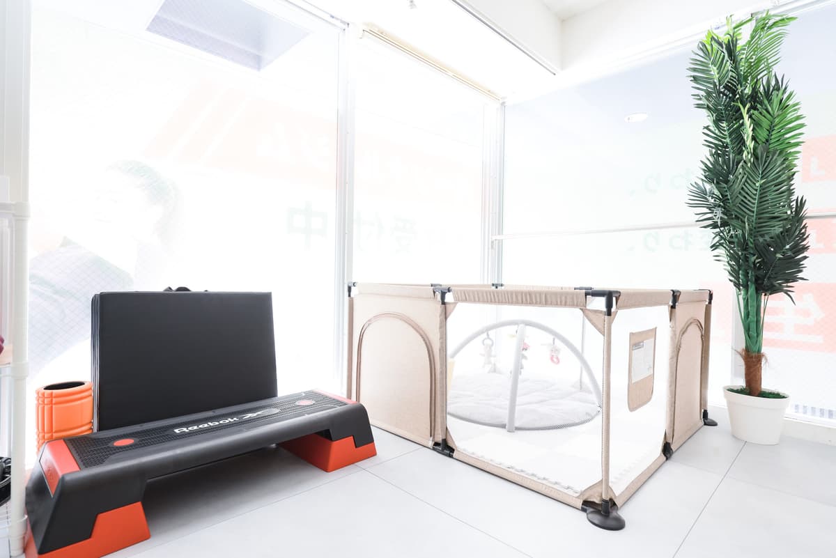 Point6 ベビーサークル完備!お子様連れでも安心!