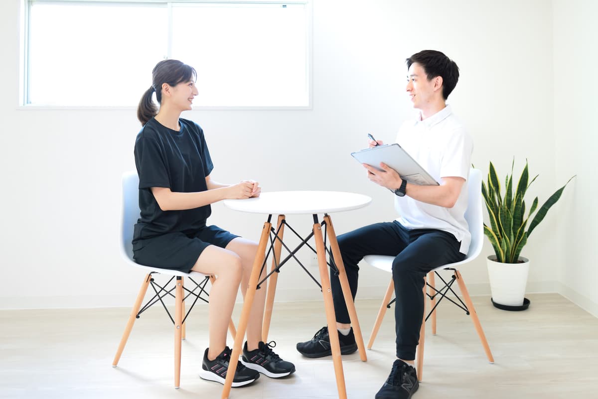 Point1 無料で体験トレーニングができる!
