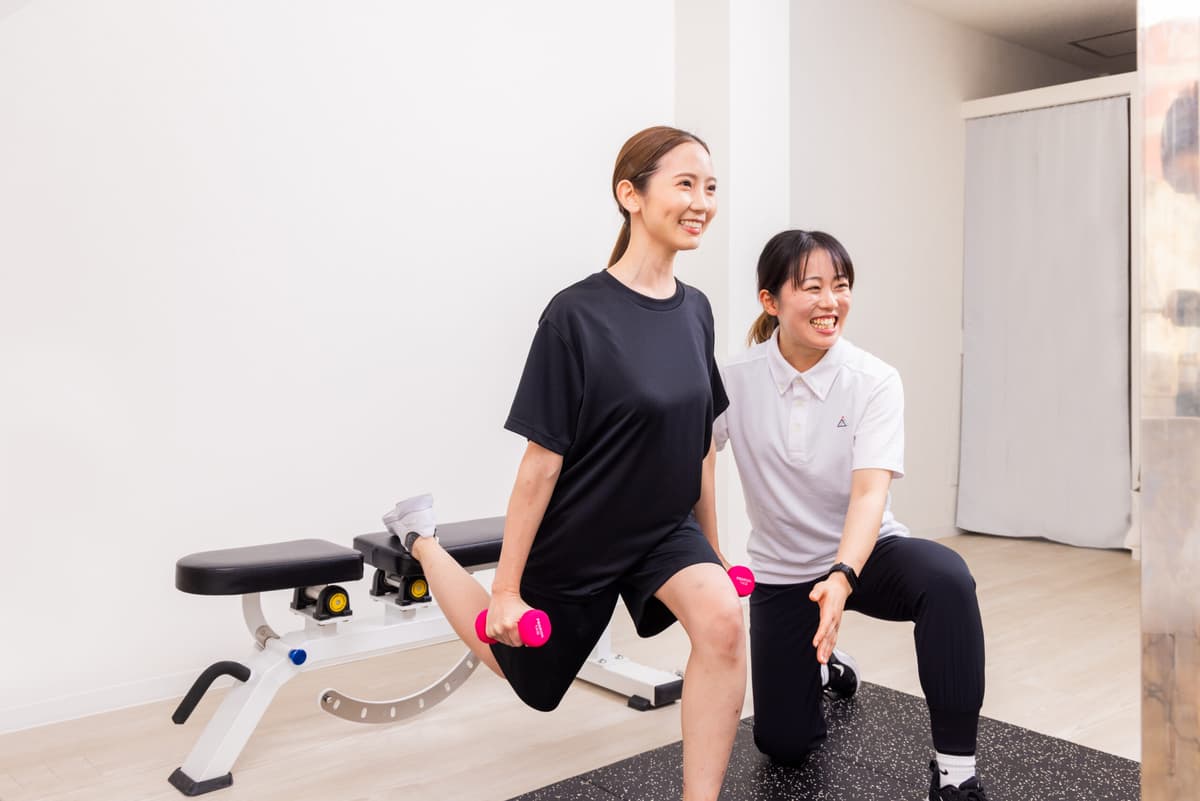 Point1 無料で体験トレーニングができる!