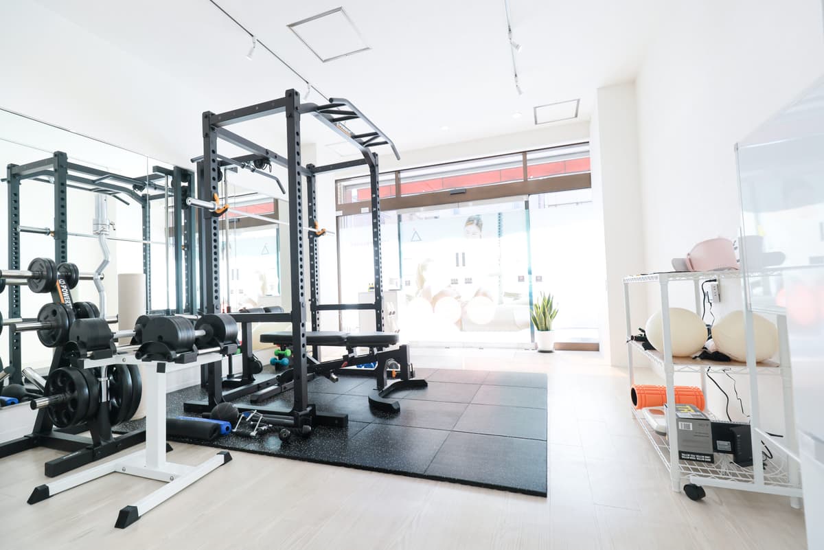 Point4 完全予約制!あなただけの空間でトレーニング