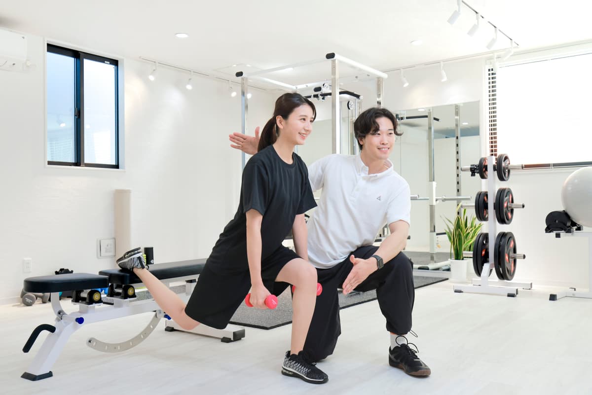 Point1 無料で体験トレーニングができる!