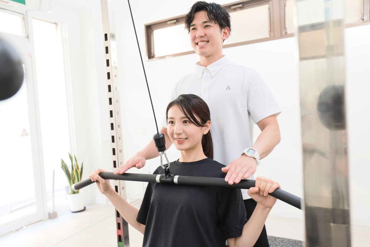 Point1 無料で体験トレーニングができる!