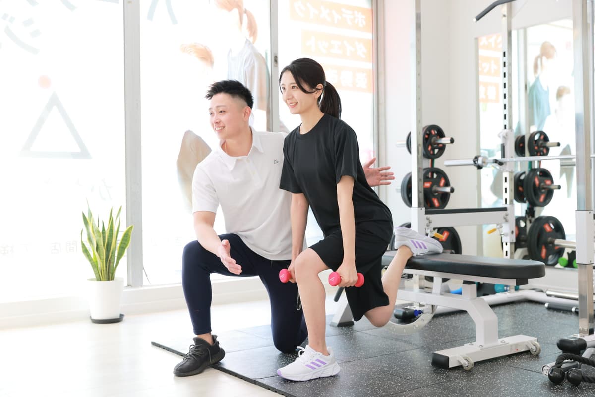 Point1 無料で体験トレーニングができる!